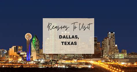 Reasons to visit Dallas, Texas at least once in your lifetime. #bucketlist