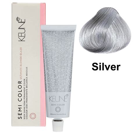 Keune Semi Color Ultimate Blonde Glaze Silver Activator Body E Beauty