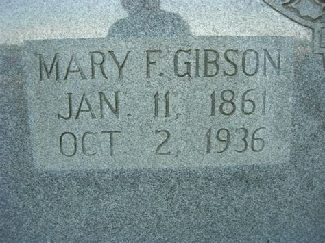 Mary Frances Gibson Bostick (1861-1936) - Find a Grave Memorial