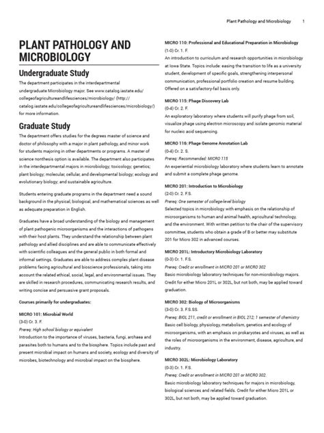 Plantpathology | PDF | Plant Pathology | Microorganism