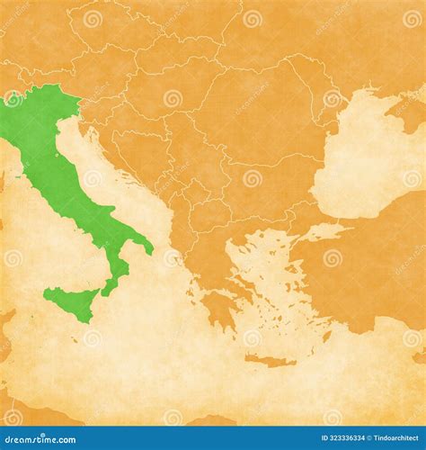 Map Of Balkans - Italy Stock Photography | CartoonDealer.com #154239620