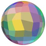 colorful rectangles sphere  svg