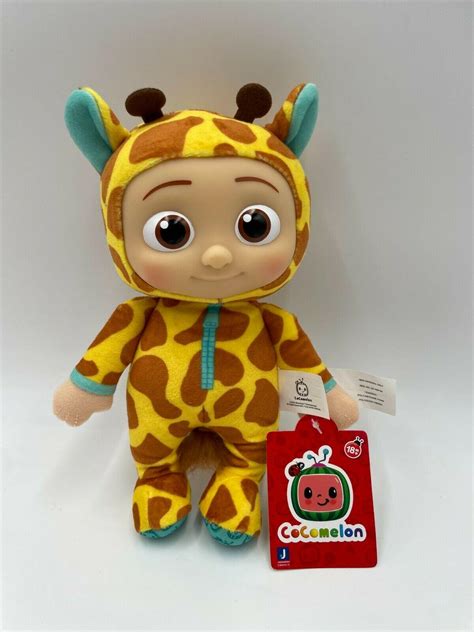 Cocomelon Giraffe Plush Stuffed Animal Toy Coco Melon Costume NWT