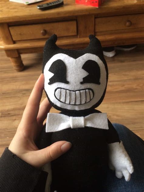Finished My Bendy Plush!))-- | Bendy and the Ink Machine Amino