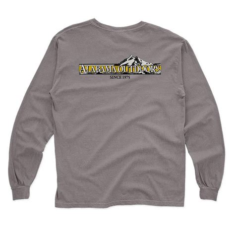 Alabama Outdoors Legacy Comfort Colors Long-Sleeve Pocket T-Shirt
