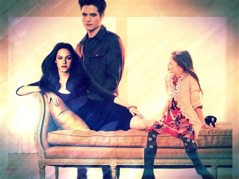 The Cullens Edwardbella And Renesmee Fan Art 32341279 Fanpop