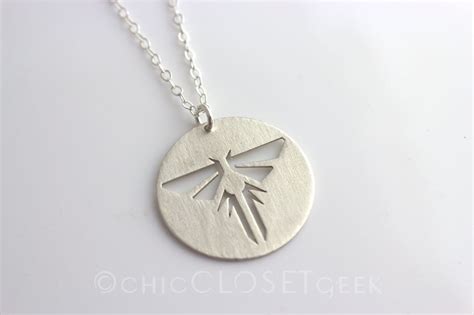 The Last Of Us Firefly Necklace Sterling Silver By Chicclosetgeek