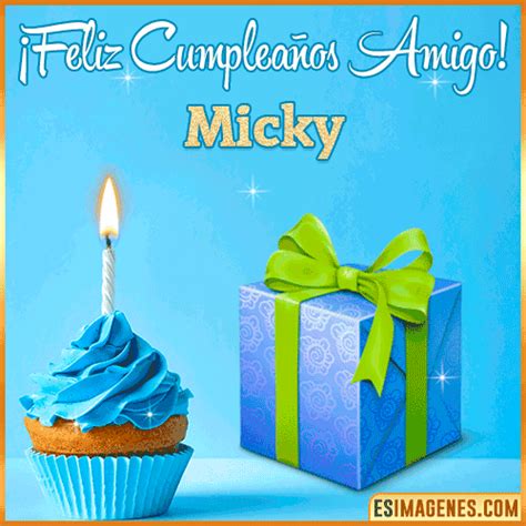 Feliz cumpleaños Amigo Micky