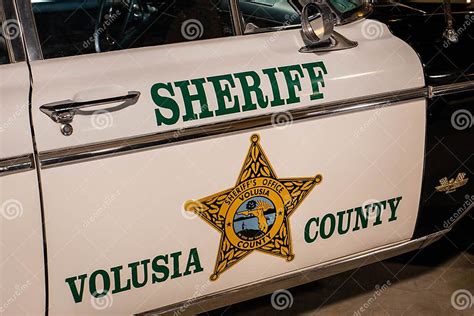Volusia County Sheriff Police Car from the Side Editorial Stock Photo ...