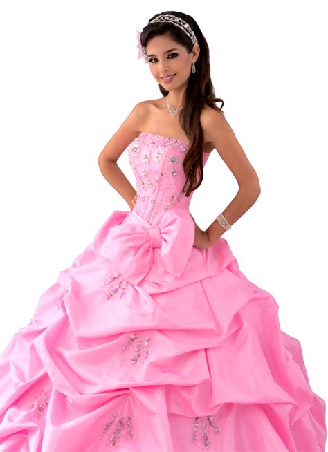 Download Quinceanera Pink Gown Portrait