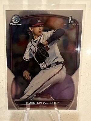 2023 Bowman Chrome Draft Hurston Waldrep Prospect 1st BDC 114 EBay