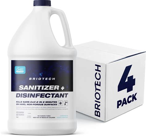 Briotech Sanitizer Disinfectant Hypochlorous Spray Kills