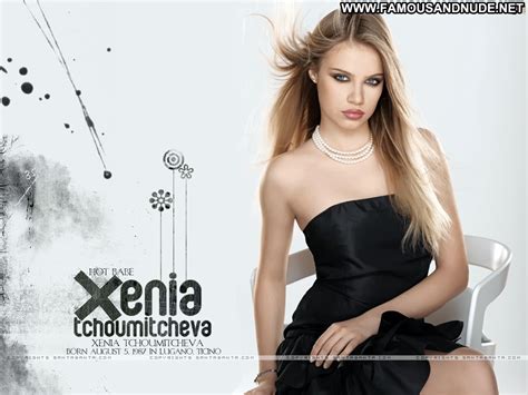 Xenia Tchoumitcheva No Source Celebrity Beautiful Babe Posing Hot