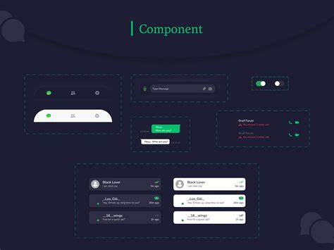 incognito chat App ui :: Behance