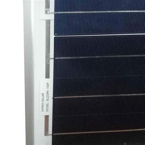 Polycrystalline Vikram Eldora Grand Series Solar Panel W V At Rs