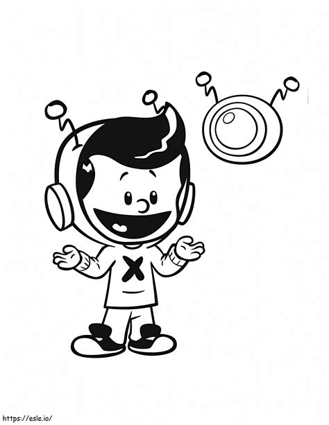 Xavier Riddle ve Berby boyama