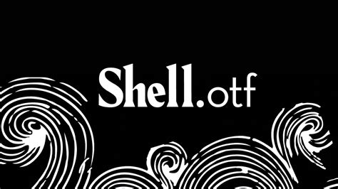 Shell Typography on Behance