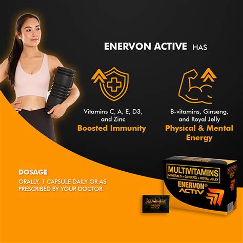 Unilab Enervon Activ Multivitamins Capsules With Ginseng Royal