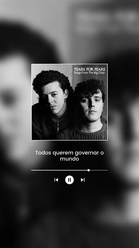 Tears For Fears 💖 In 2022 Tears For Fears World Wallpaper Fear