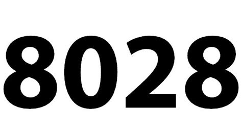 Zahl 8028