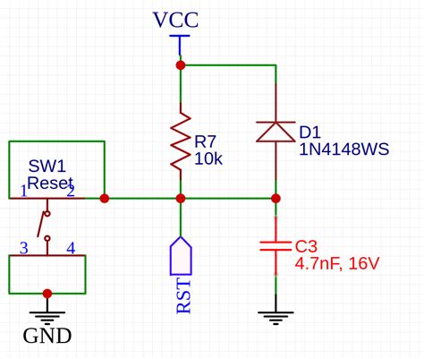 Arduino Avr Reset Pin Capacitor Causes Chip To Enter Bootloader On