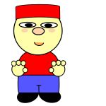 cartoon boys square  svg