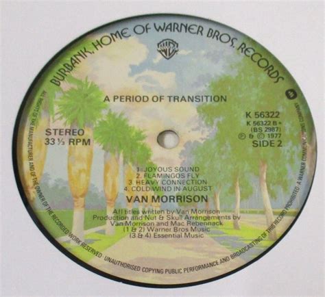 彡 英國盤 Van Morrison A Period Of Transition UK Original 77 Warner