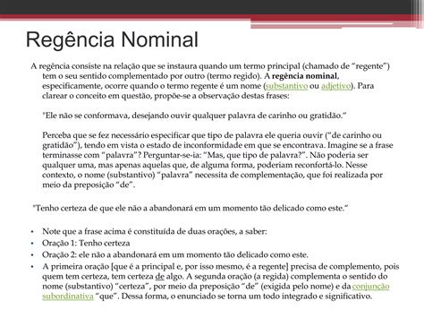 Exemplo De Regência Verbal - 8