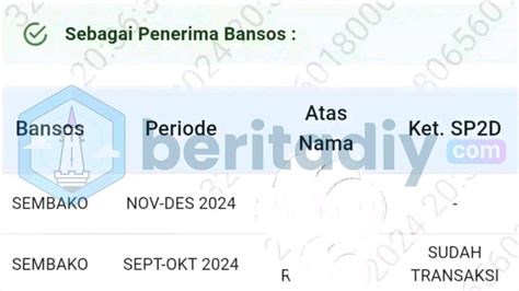 Saldo DANA BPNT Rp400 Ribu Masih Cair Di Desember 2024 Cek Penerima