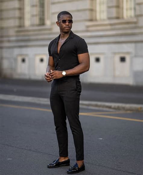 pin  toy yah  ayden grad   black men casual style classy