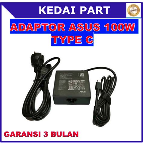 Jual Adaptor Charger Asus Rog Flow X Z Gv Gz Usb Type C W