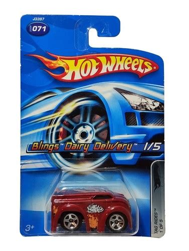 Hot Wheels Error 2006 Blings Tag Rides Dairy Delivery All Small Wheels