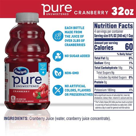 Pure Cranberry Juice Uti at Zane Stirling blog