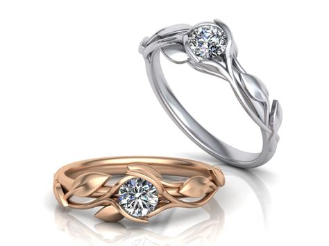 Nature Inspired Engagement Rings Are Our Specialty!