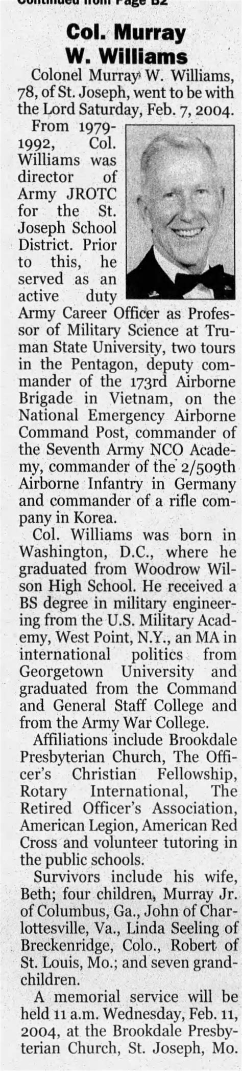 Memorial Services and Obituaries for Edwards Winn 2