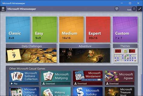 Find And Play Minesweeper Solitaire And More In Win11