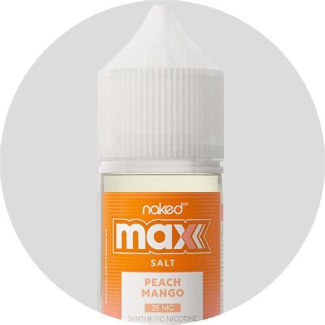 Juice Peach Mango Max Naked 100 NicSalt