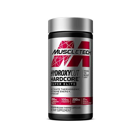 MuscleTech Hydroxycut Hardcore Elite 100 Caps Sf Nutrition