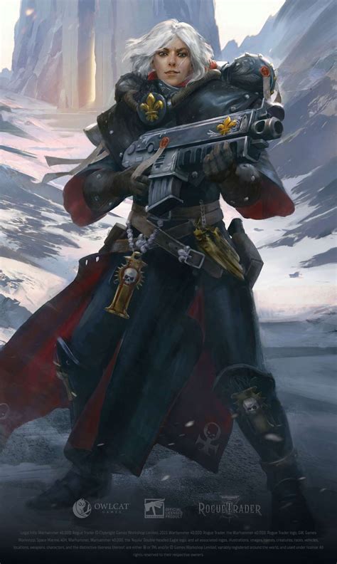 Adepta Sororitas Argenta Art By Owlcat Games 40k Gallery Warhammer Warhammer Fantasy