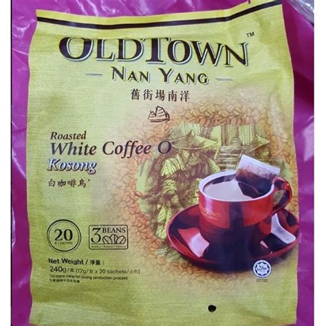 Jual Old Town Roasted White Coffee Kosong Isi Sachet Shopee Indonesia