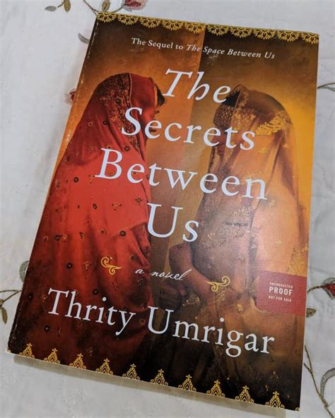 bookfoolery  secrets    thrity umrigar