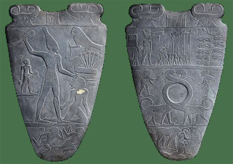 Palette Of Narmer Front Blank Template