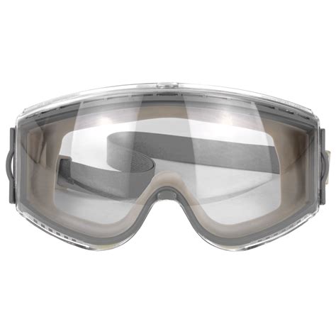 Uvex Stealth Safety Goggles with Clear HydroShield Anti-Fog Lens, White