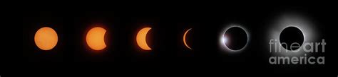 stages   north american total solar eclipse photograph  tom