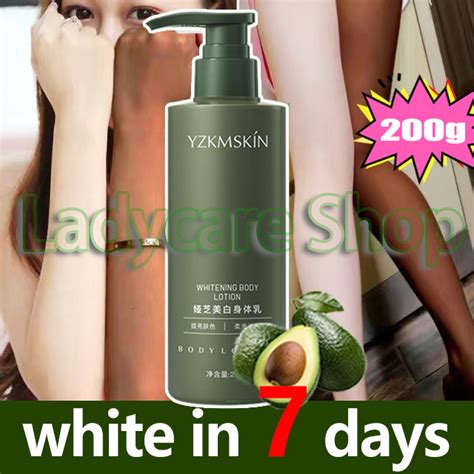 Niacinamide Whitening Body Lotion Avocado Smooth Skin Remove Melanin