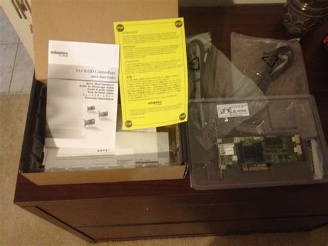 Amazon.com: Adaptec 6805 Kit Raid 0/1/10 Sata 512MB Pcie 3.3/12V MD2/LP ...