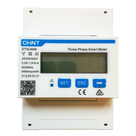 Three Phase Smart Meter CHiNT DTSU666 Programmable Intelligent Three