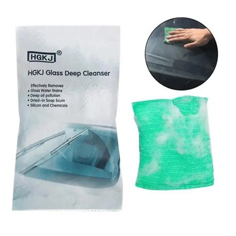 Car Cleaning Sponge Auto Car Glass Oil Film Scratch Removing Cleaning ...