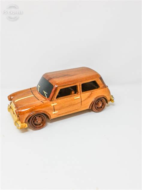 Mini Cooper Wood Model – Wood Art USA