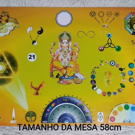 Mesa Radiônica Ganesha da Prosperidade Elo7 Produtos Especiais